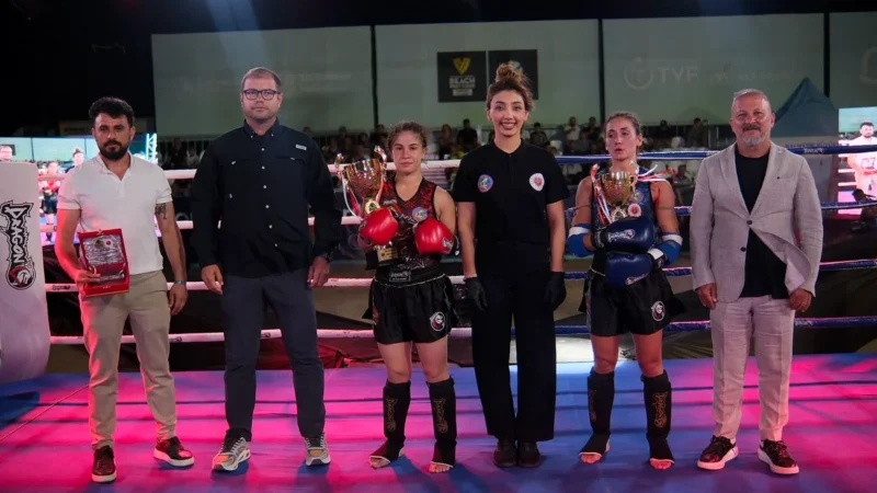 Avrupa Muaythai Ligi'nin İlk Etabı Ayvalık'ta Büyük İlgi Gördü