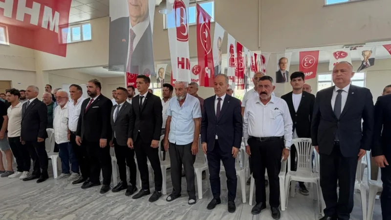 MHP Marmara İlçe Kongresi: Özkan Öztürk Başkan Seçildi